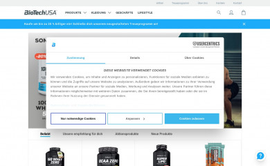 biotechusa.at screenshot