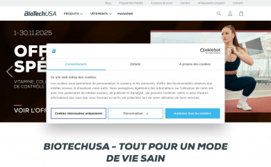 biotechusa.fr screenshot