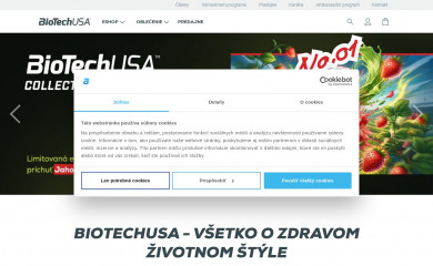 biotechusa.sk screenshot