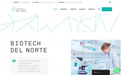 biotechdelnorte.com screenshot
