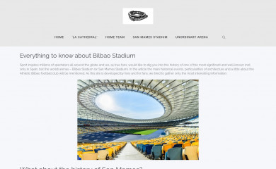bilbaostadium.com screenshot