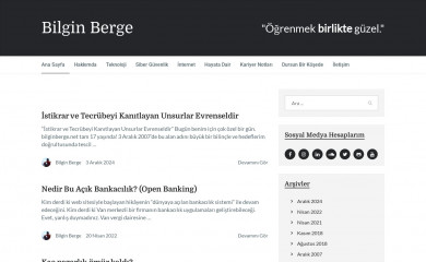 http://www.bilginberge.net screenshot