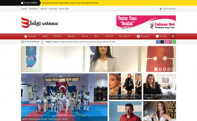 bilgiustaniz.com screenshot