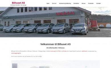 bilhuset.as screenshot