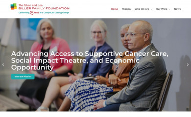billerfamilyfoundation.org screenshot