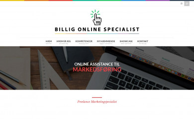 billigonlinespecialist.dk screenshot