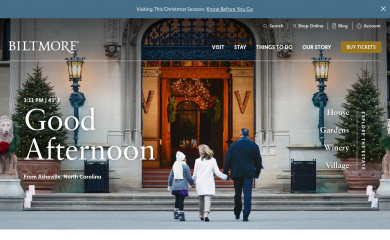 biltmore.com screenshot