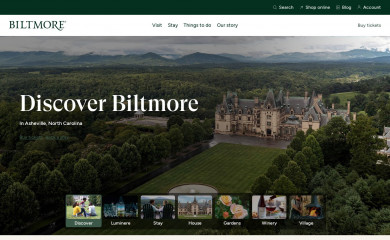 biltmore.com screenshot