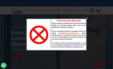 bimarsconsultancy.com screenshot