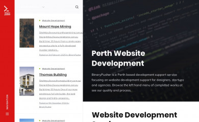 binarypusher.com.au screenshot