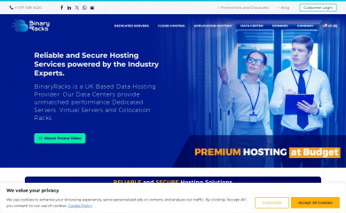 binaryracks.com screenshot