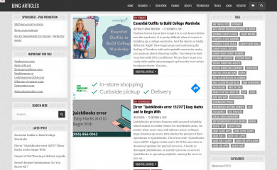 bingarticles.info screenshot