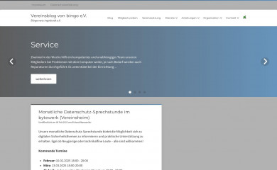 bingo-ev.de screenshot