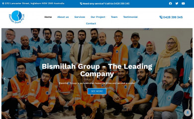 bismillahgroup.com.au screenshot