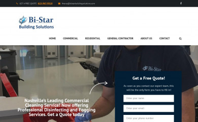 bistarbuildingsolutions.com screenshot