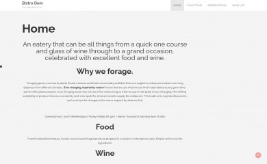 bistrodom.com.au screenshot