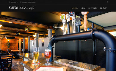 bistrolocal245.com screenshot