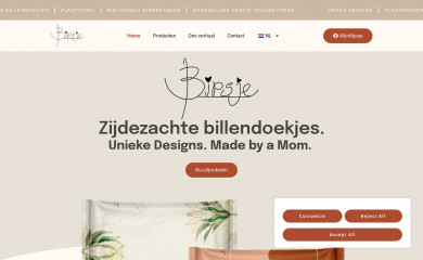 bipsje.nl screenshot