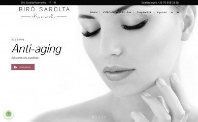 birosaroltakozmetika.hu screenshot