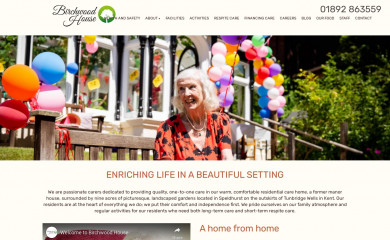 birchwoodhouse.org.uk screenshot