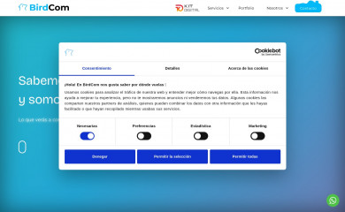 https://birdcom.es screenshot
