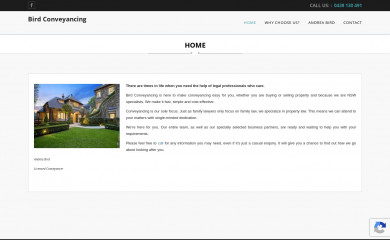 birdconveyancing.com screenshot