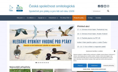 birdlife.cz screenshot