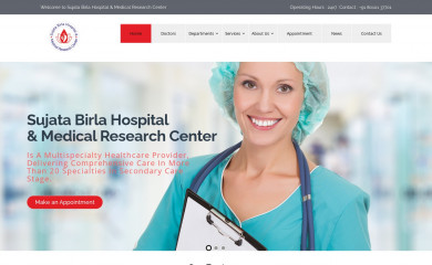 birlahospital.com screenshot
