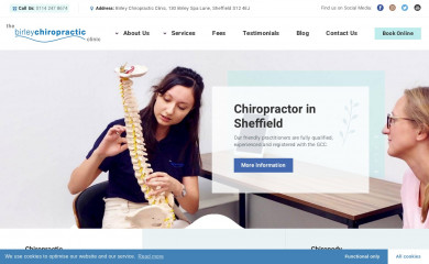 birleychiropractic.co.uk screenshot