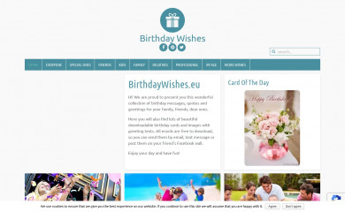 birthdaywishes.eu screenshot