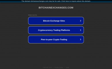 bitchainexchanges.com screenshot
