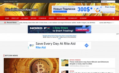 bitcoinethereumnews.com screenshot