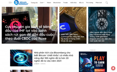 bitcoinhomnay.net screenshot
