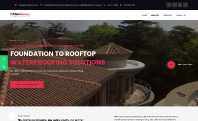bitumproof.co.za screenshot