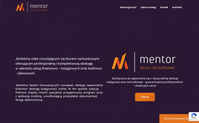 biurorachunkowementor.pl screenshot