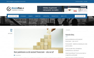 biznismag.sk screenshot