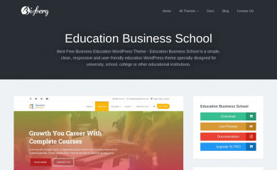 Education Business School screenshot