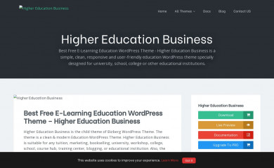 Higher Education Business screenshot