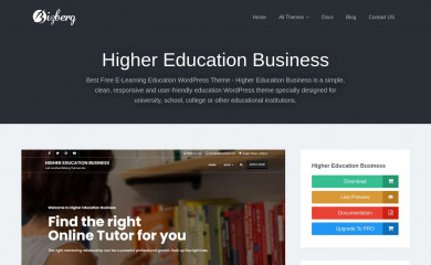 Higher Education Business screenshot
