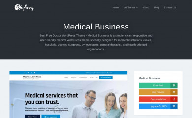 https://bizbergthemes.com/downloads/medical-business/ screenshot