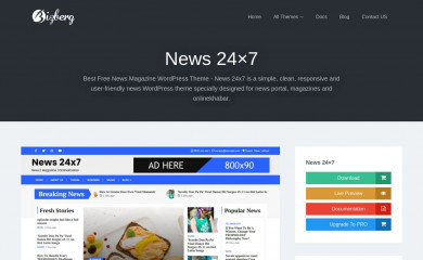 https://bizbergthemes.com/downloads/news-24x7/ screenshot