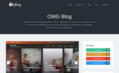 OMG Blog screenshot