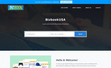 bizbookusa.com screenshot