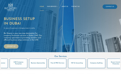 bizempire.ae screenshot