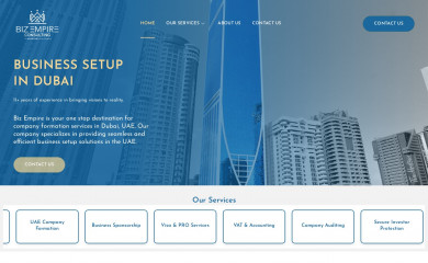 bizempire.ae screenshot