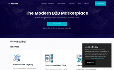 bizvibe.com screenshot