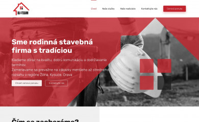 bj-team.sk screenshot