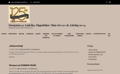 bjorksmobler.se screenshot