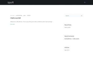 bjsoft.dk screenshot