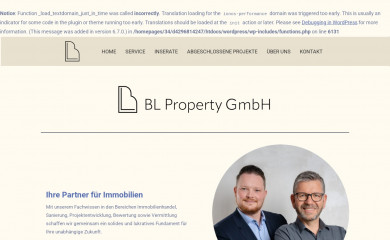 bl-property.de screenshot